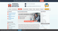 Desktop Screenshot of personalstatementwriter.com